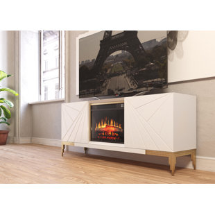 Fireplace tv stand on sale clearance sale